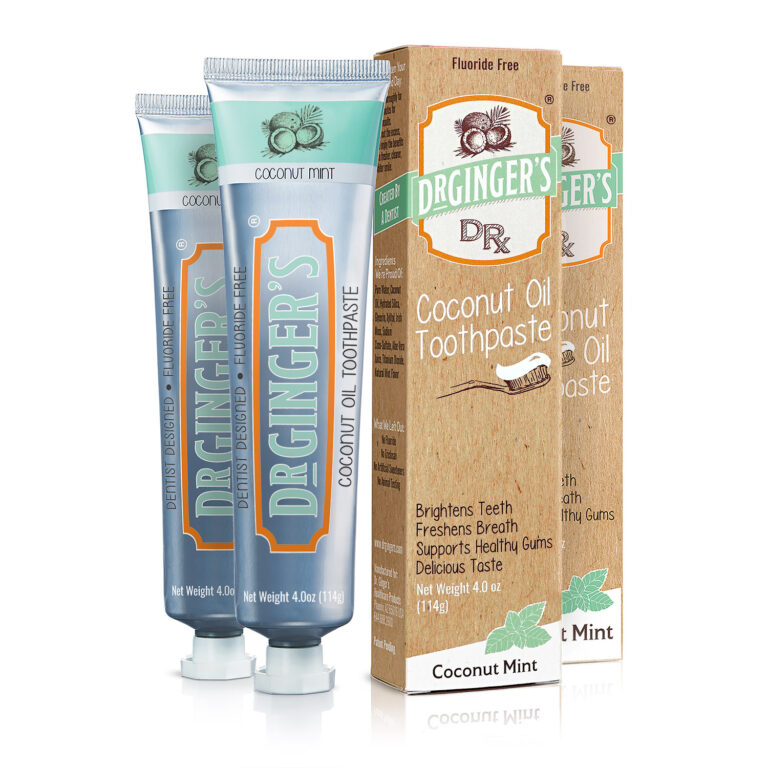 Coconut Oil Toothpaste - 2 Pack
