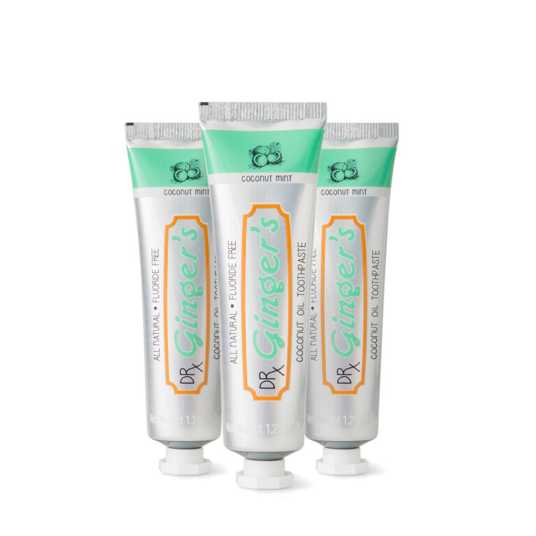 Coconut Oil Toothpaste - 3 Pack