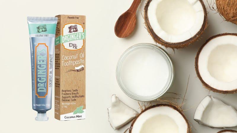 Dr. Ginger’s Coconut Oil Toothpaste: A Convenient Alternative