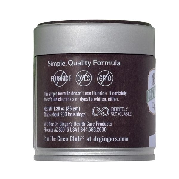 Powdered Toothpaste with White Charcoal & Nano-Hydroxyapatite - Image 4