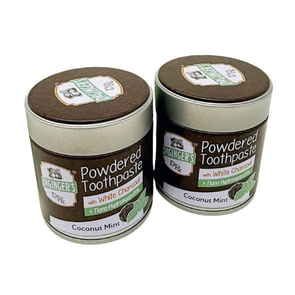 Powdered Toothpaste with White Charcoal & Nano-Hydroxyapatite
